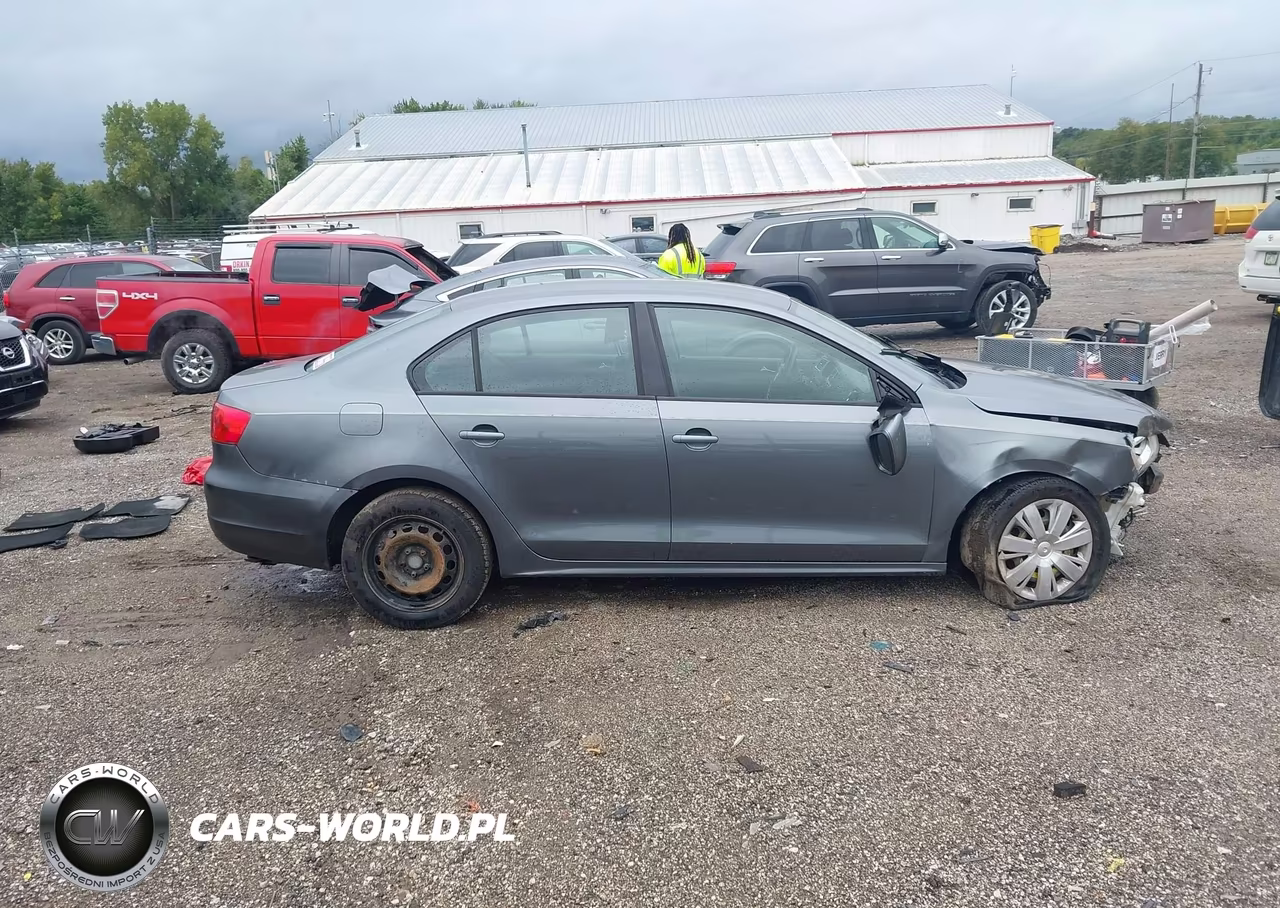 2012 Volkswagen Jetta 2.5L Se VIN:3VWDP7AJXCM073064 - 14