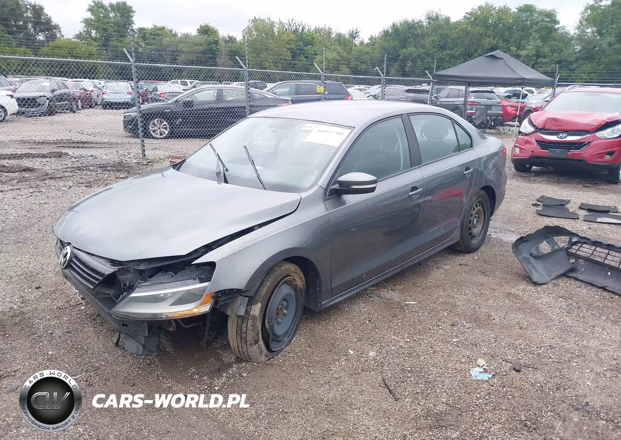 2012 Volkswagen Jetta 2.5L Se VIN:3VWDP7AJXCM073064 - 2