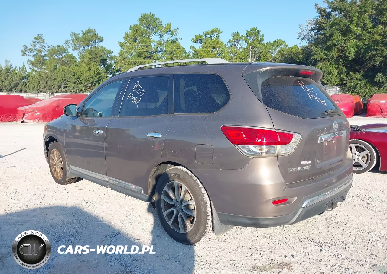 2014 Nissan Pathfinder Sl VIN:5N1AR2MN8EC674605 - 3