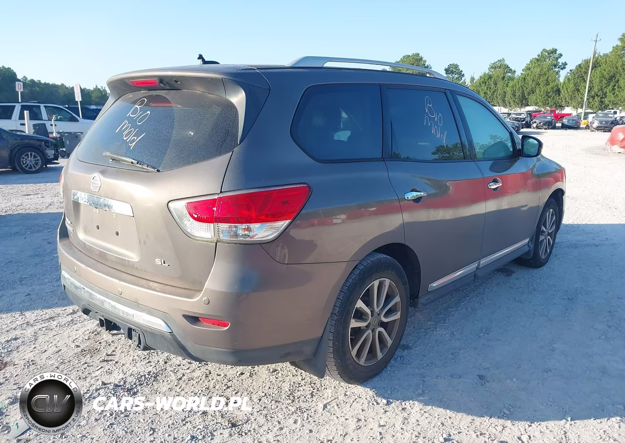 2014 Nissan Pathfinder Sl VIN:5N1AR2MN8EC674605 - 4