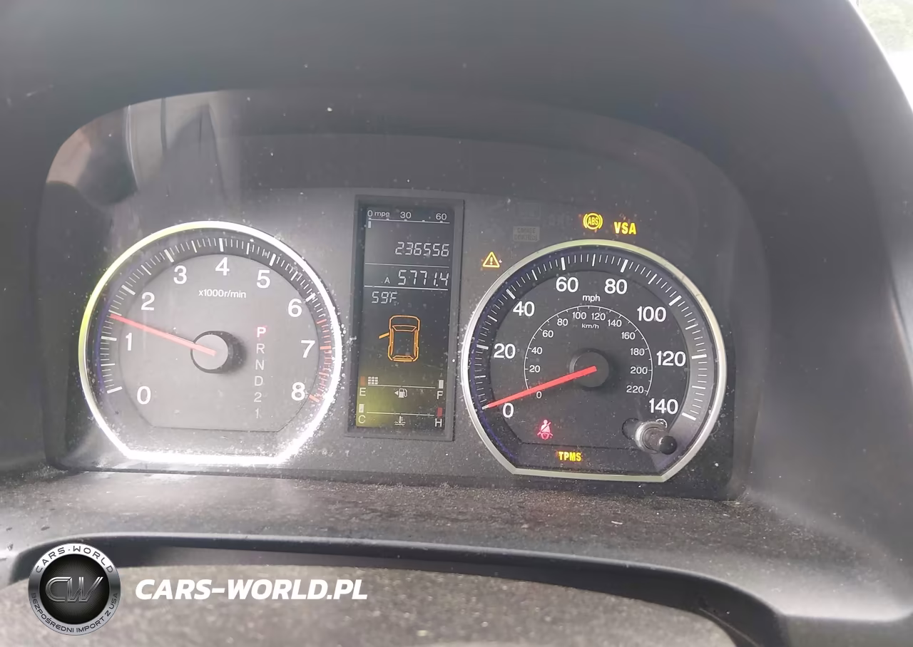 2009 Honda Cr-V Ex VIN:JHLRE48569C012765 - 7