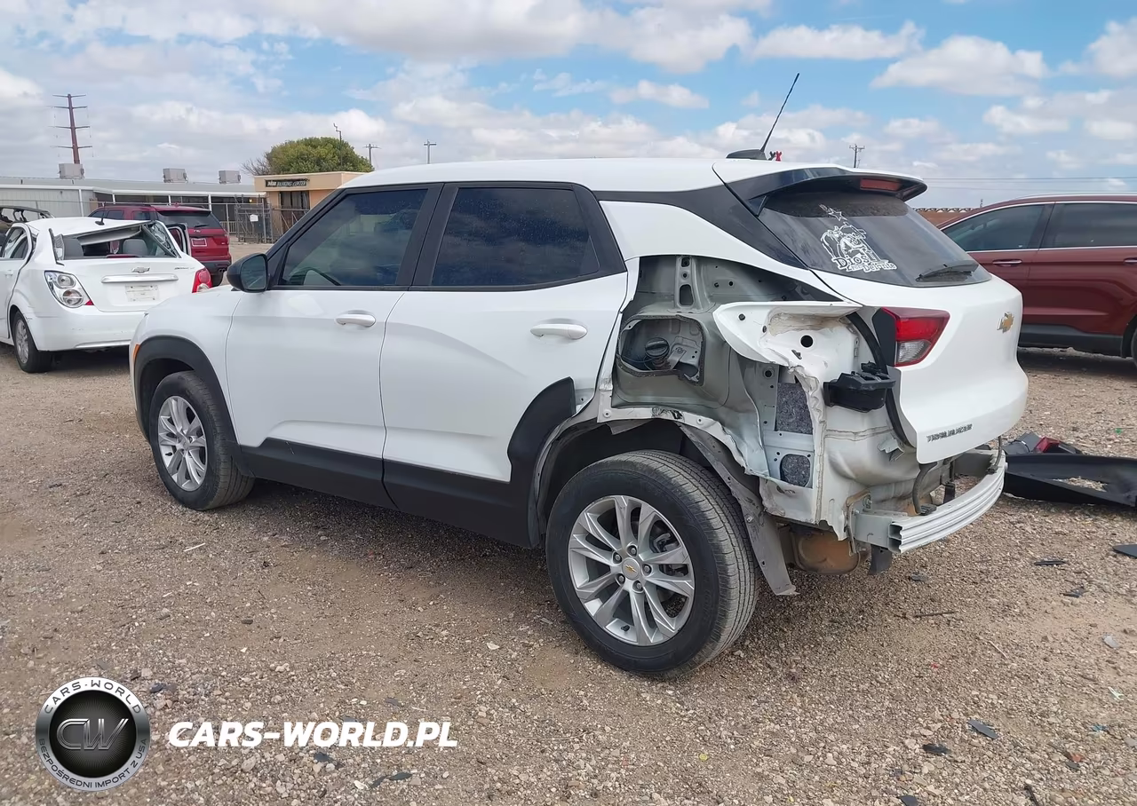2023 Chevrolet Trailblazer Fwd Ls VIN:KL79MMS28PB027976 - 3