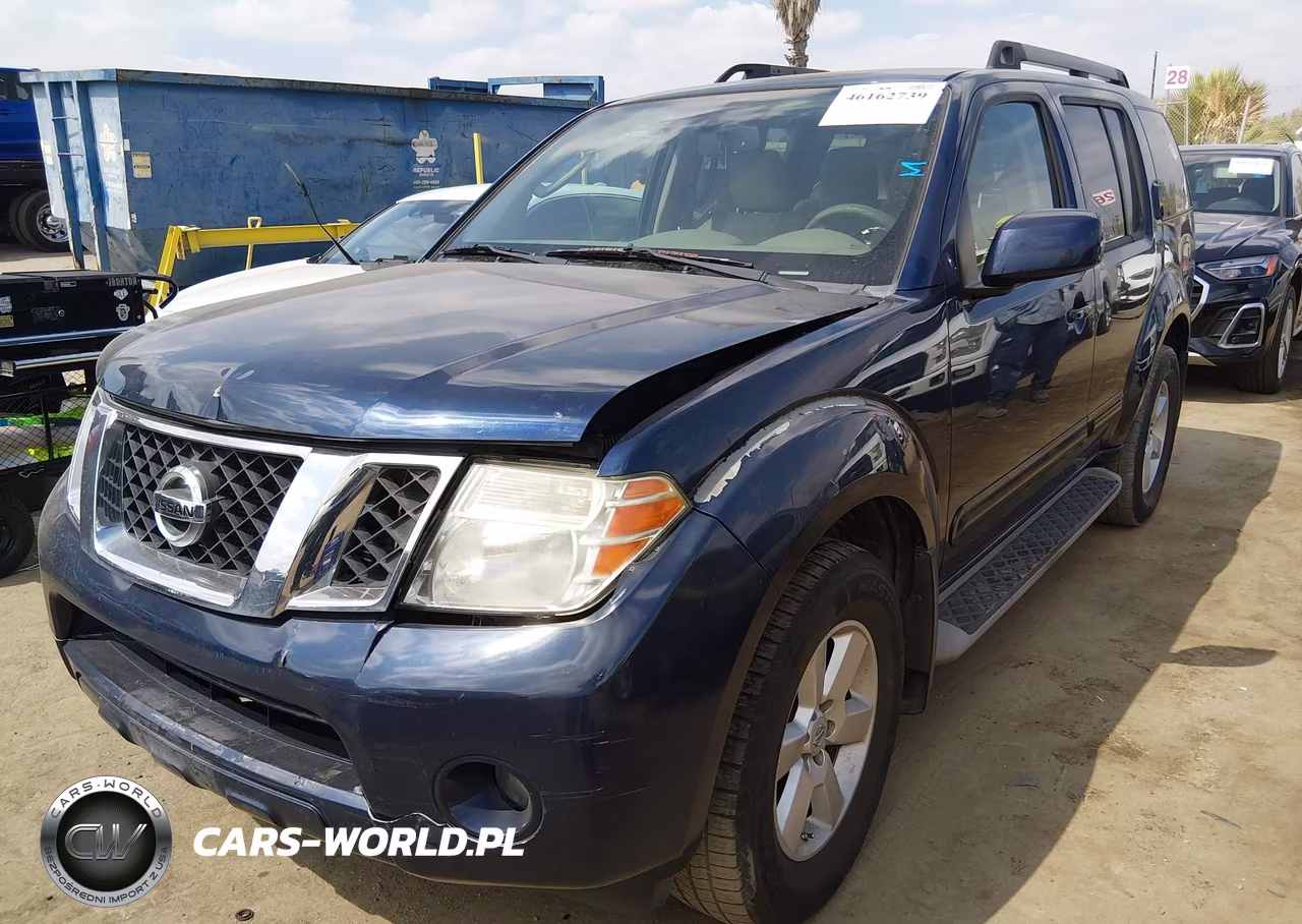 2012 Nissan Pathfinder Sv VIN:5N1AR1NN8CC603233 - 2