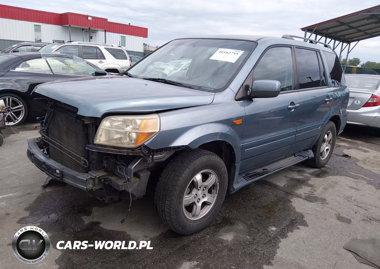 2006 Honda Pilot Ex VIN:2HKYF18496H516397 - 2