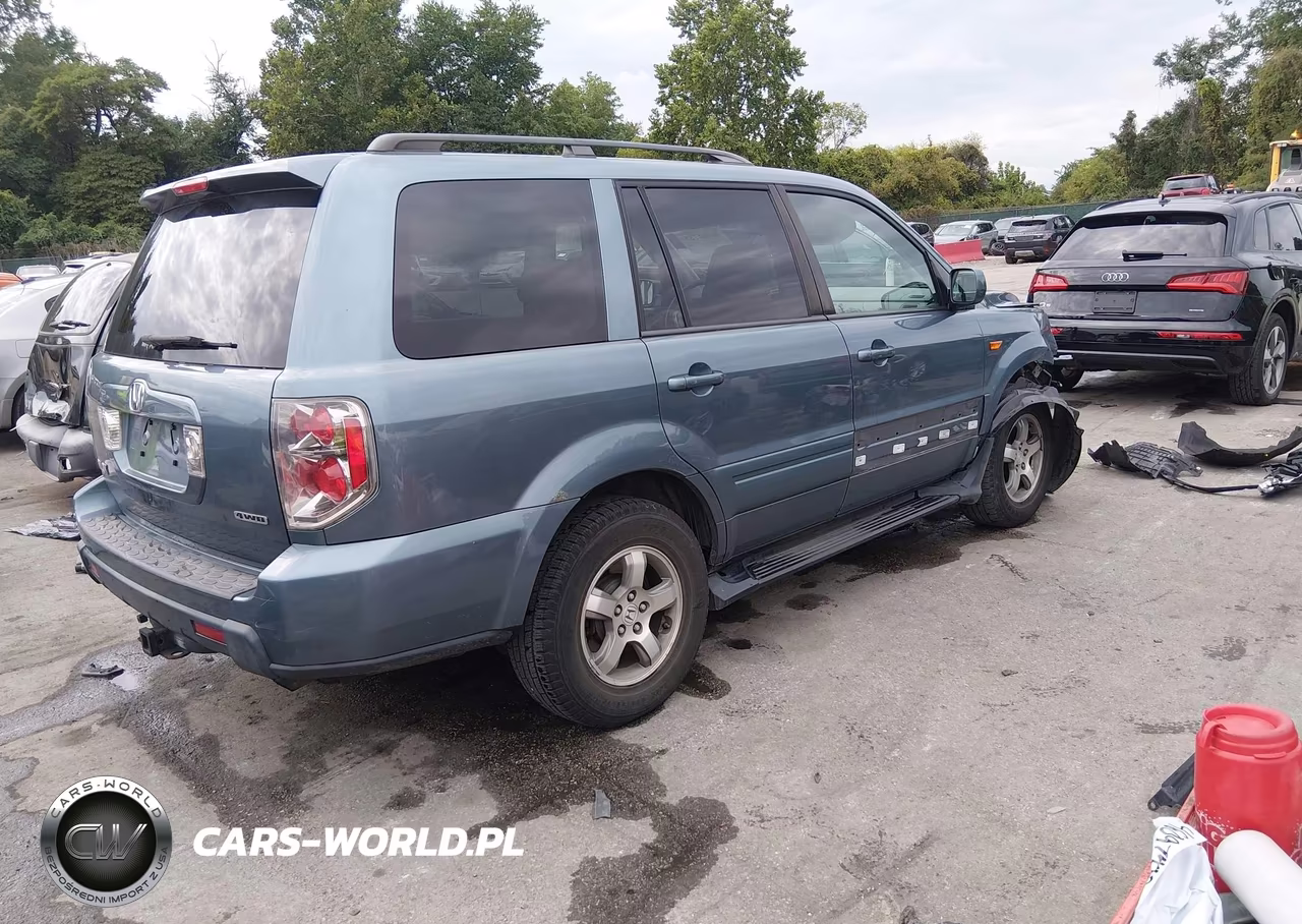 2006 Honda Pilot Ex VIN:2HKYF18496H516397 - 4