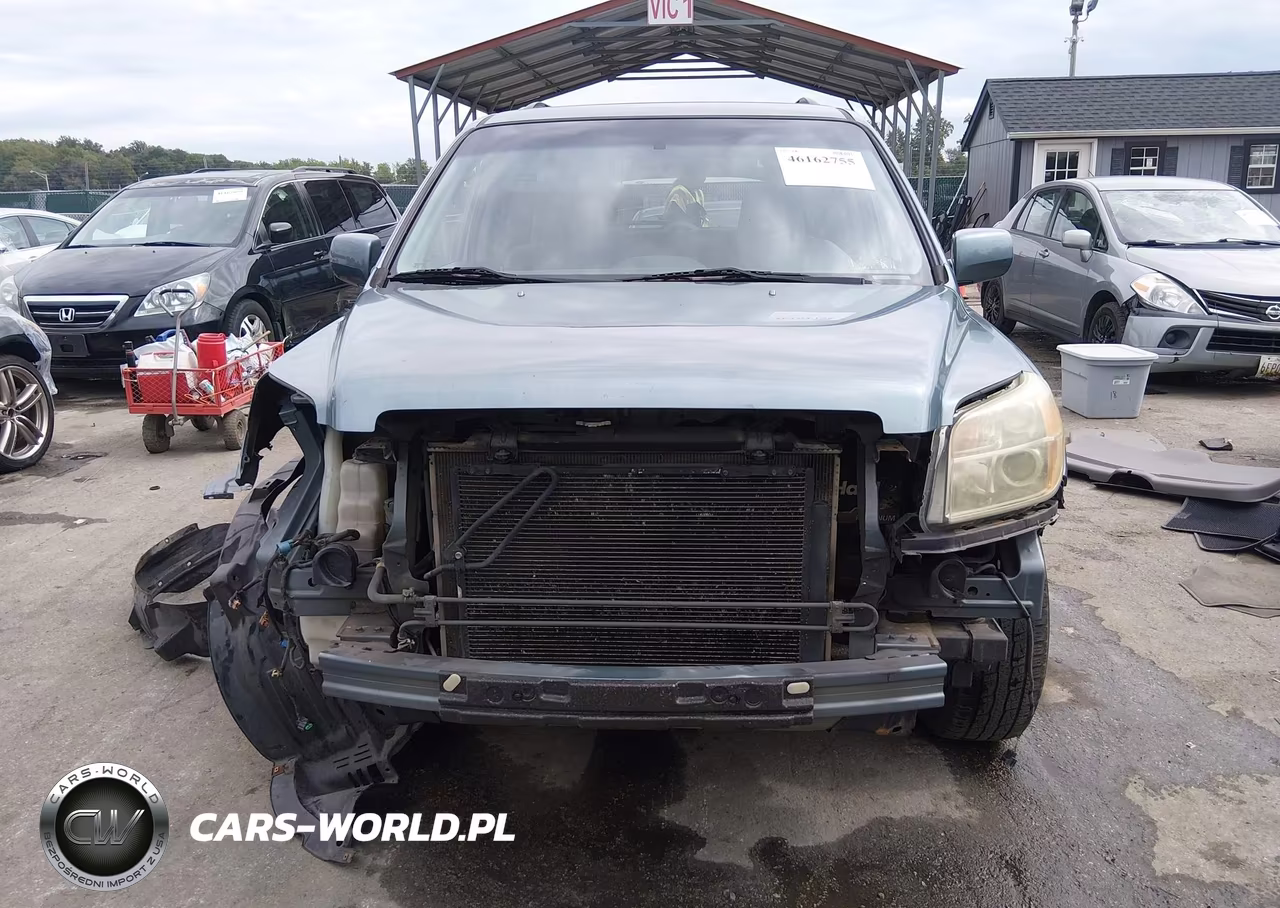 2006 Honda Pilot Ex VIN:2HKYF18496H516397 - 6