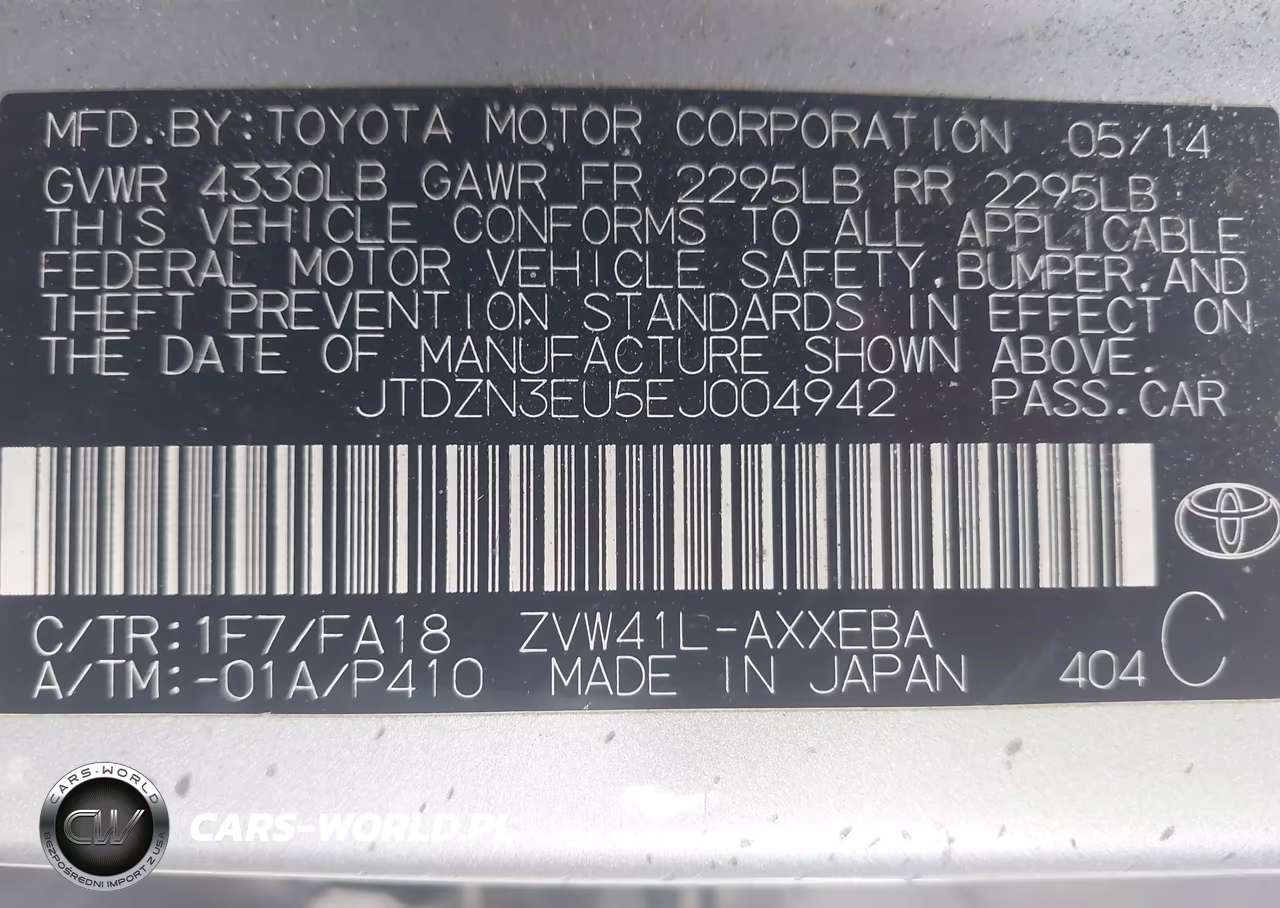2014 Toyota Prius V Three VIN:JTDZN3EU5EJ004942 - 9