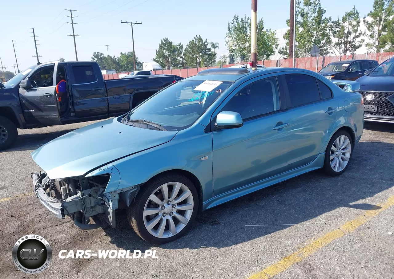 2008 Mitsubishi Lancer Gts VIN:JA3AU86U98U024754 - 2