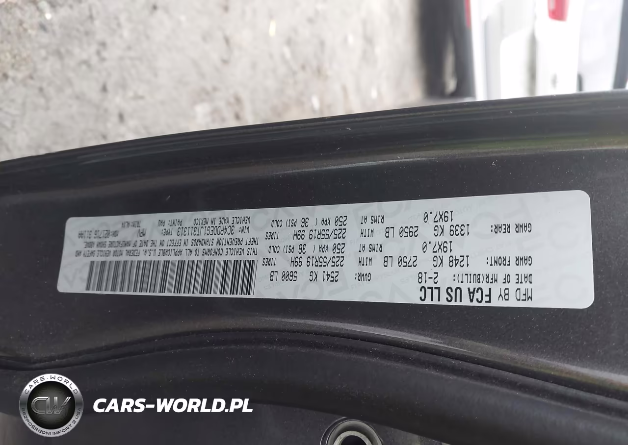 2018 Dodge Journey Gt Awd VIN:3C4PDDEG1JT311313 - 9