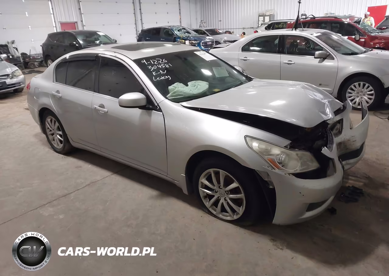 2008 Infiniti G35X VIN:JNKBV61F58M256802 - 1