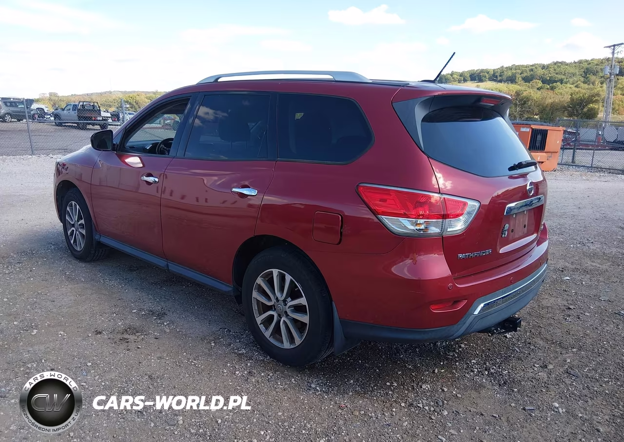 2015 Nissan Pathfinder Sv VIN:5N1AR2MMXFC692631 - 3