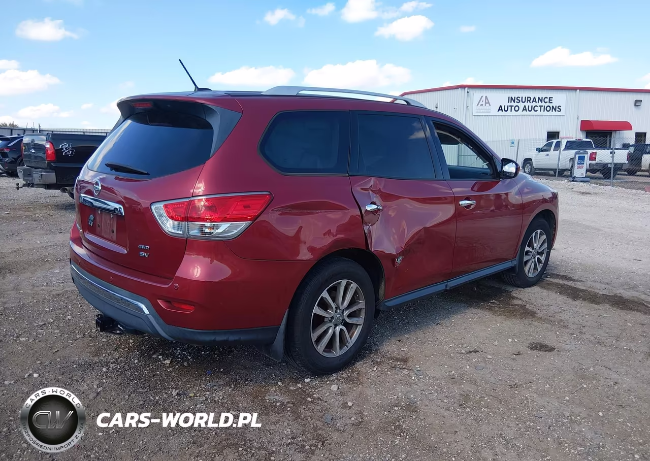 2015 Nissan Pathfinder Sv VIN:5N1AR2MMXFC692631 - 4