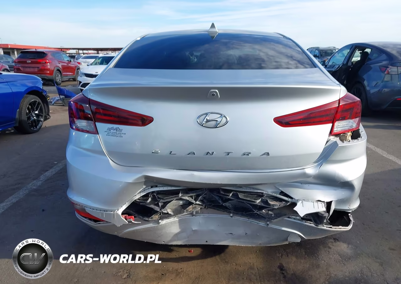 2019 Hyundai Elantra Sel VIN:KMHD84LF7KU745336 - 16