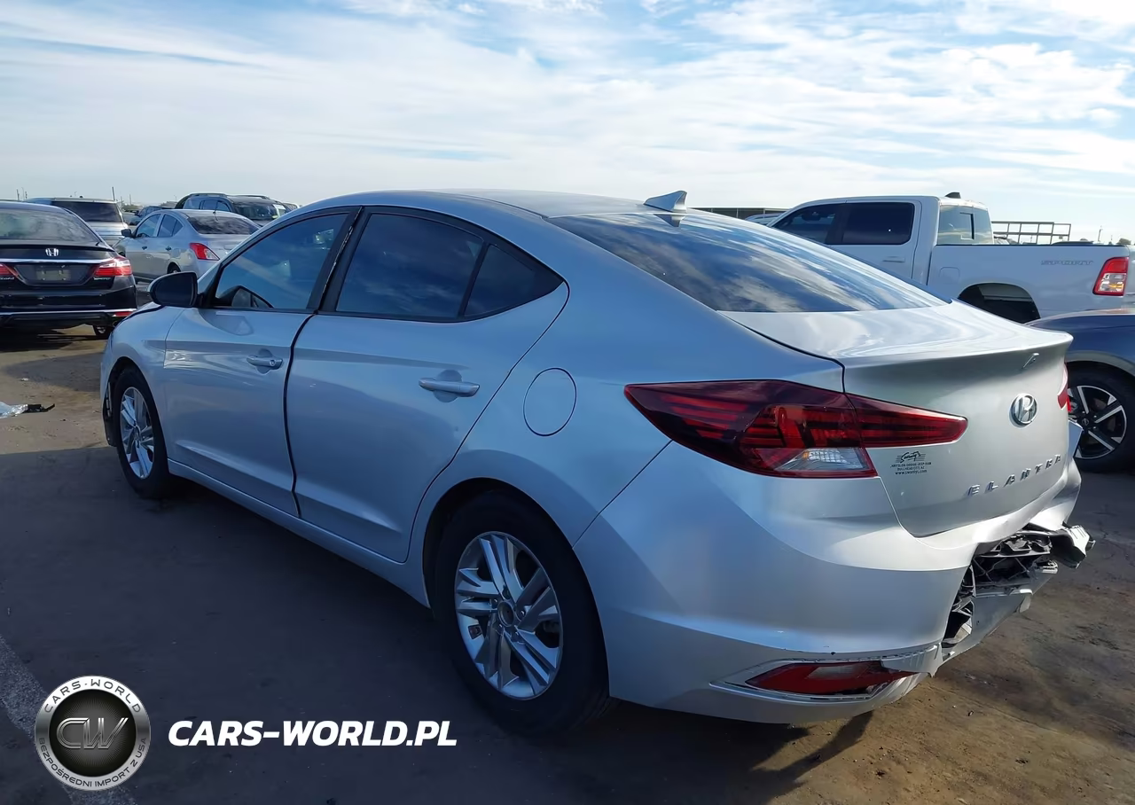 2019 Hyundai Elantra Sel VIN:KMHD84LF7KU745336 - 3