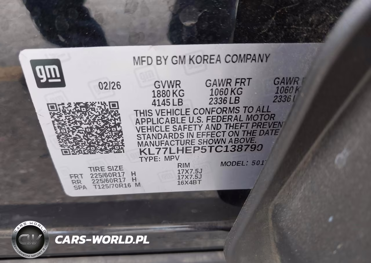 2026 Chevrolet Trax Fwd Lt VIN:KL77LHEP5TC138790 - 9