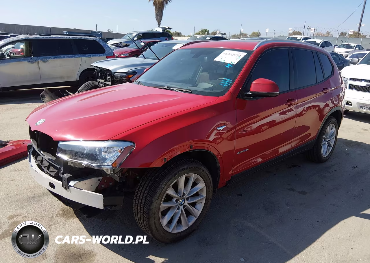 2017 BMW X3 Sdrive28I VIN:5UXWZ7C54H0V85952 - 2