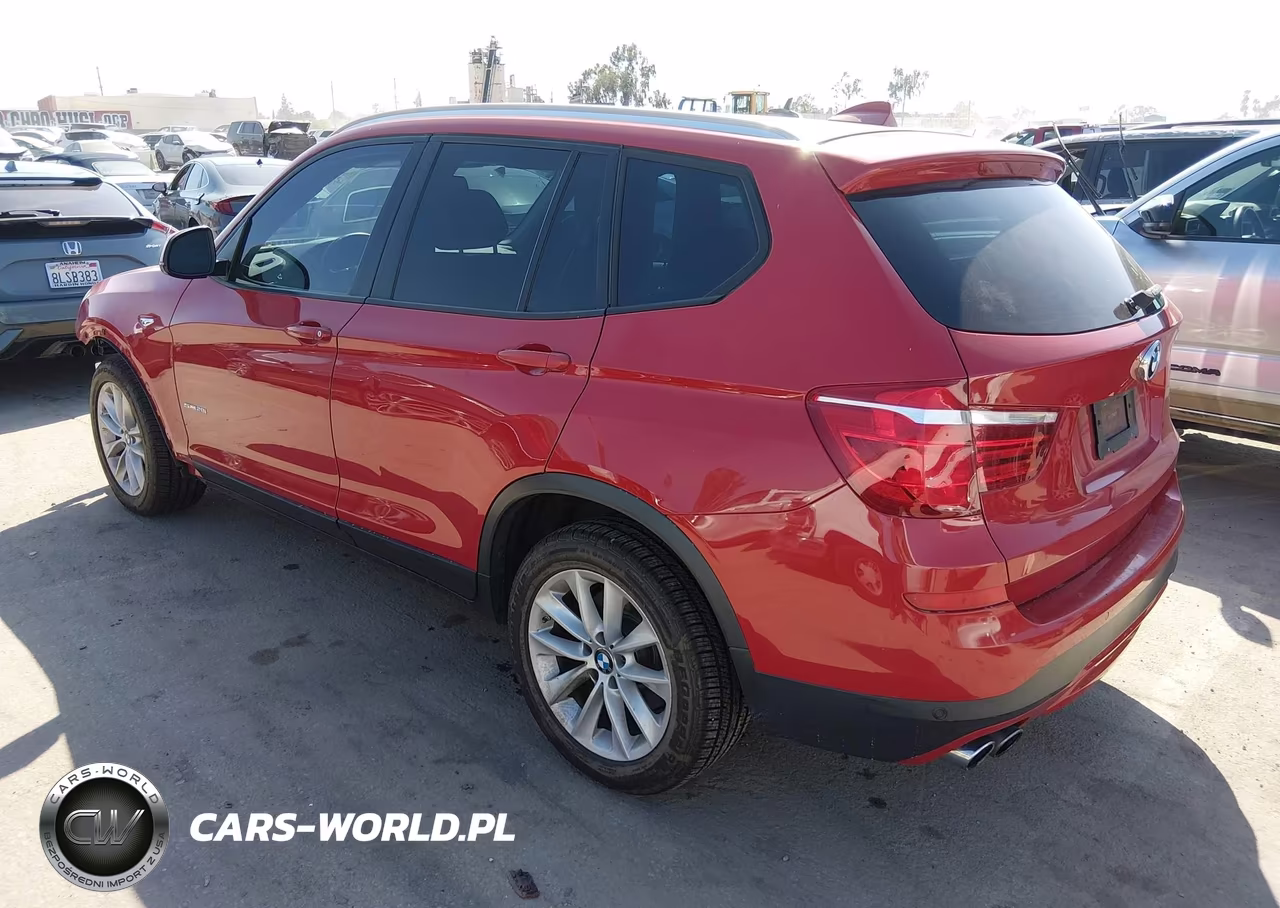 2017 BMW X3 Sdrive28I VIN:5UXWZ7C54H0V85952 - 3