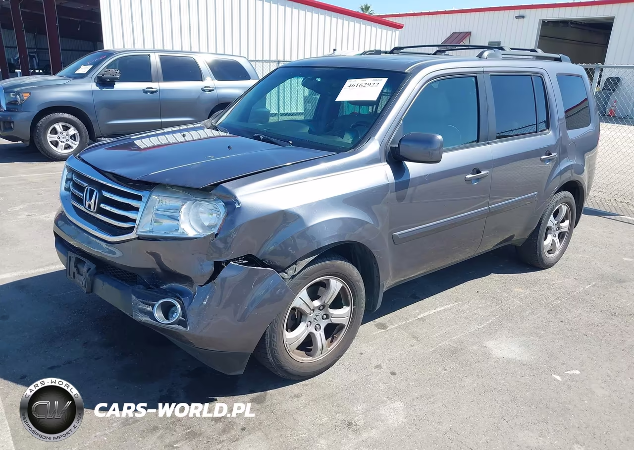 2015 Honda Pilot Ex-L VIN:5FNYF4H57FB026355 - 2