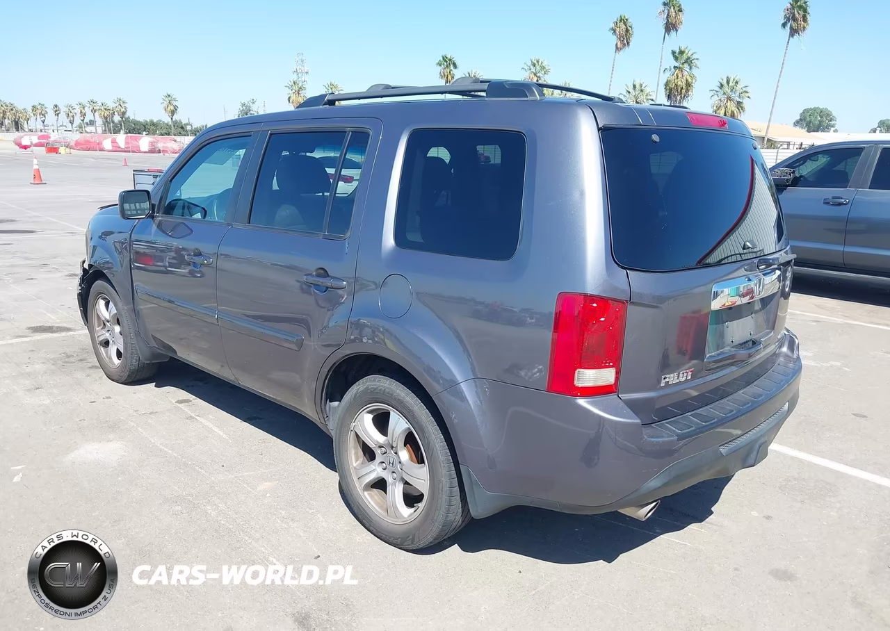 2015 Honda Pilot Ex-L VIN:5FNYF4H57FB026355 - 3