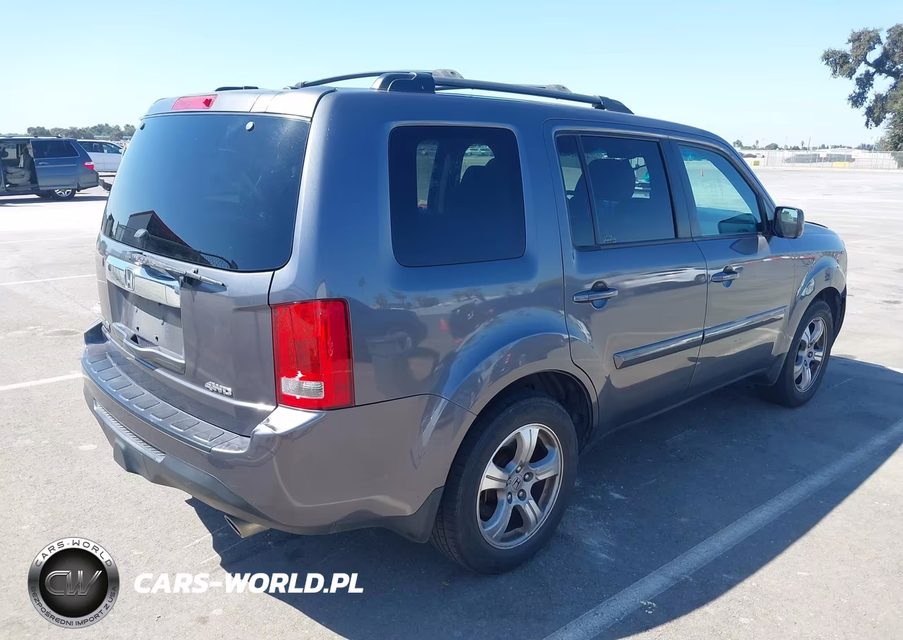 2015 Honda Pilot Ex-L VIN:5FNYF4H57FB026355 - 4