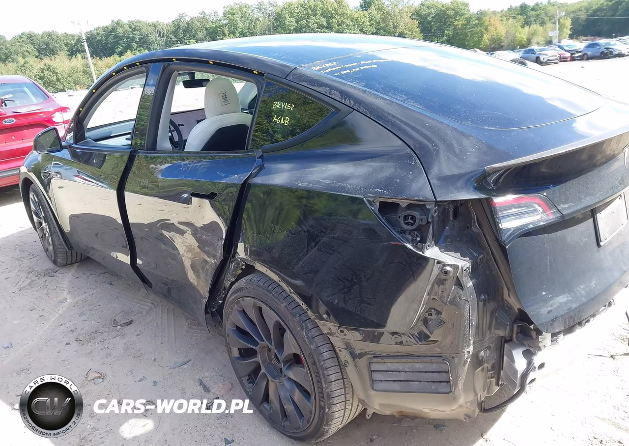 2021 Tesla Model Y Performance Dual Motor All-Wheel Drive VIN:5YJYGDEF6MF098252 - 3