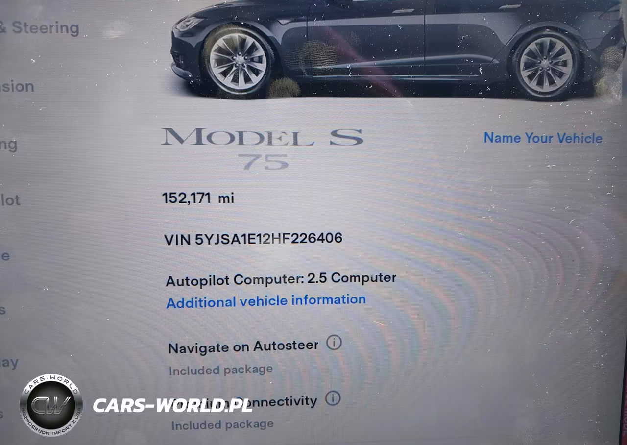 2017 Tesla Model S 60-75 VIN:5YJSA1E12HF226406 - 14