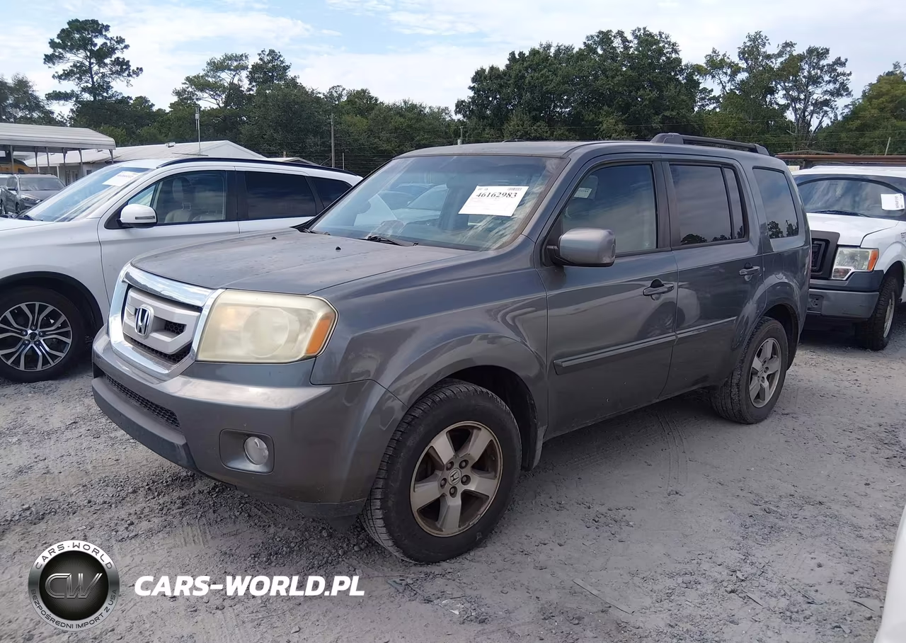 2010 Honda Pilot Ex VIN:5FNYF3H49AB013309 - 2