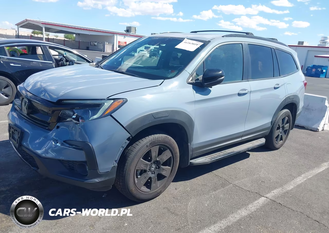 2022 Honda Pilot Trailsport VIN:5FNYF6H85NB090043 - 2