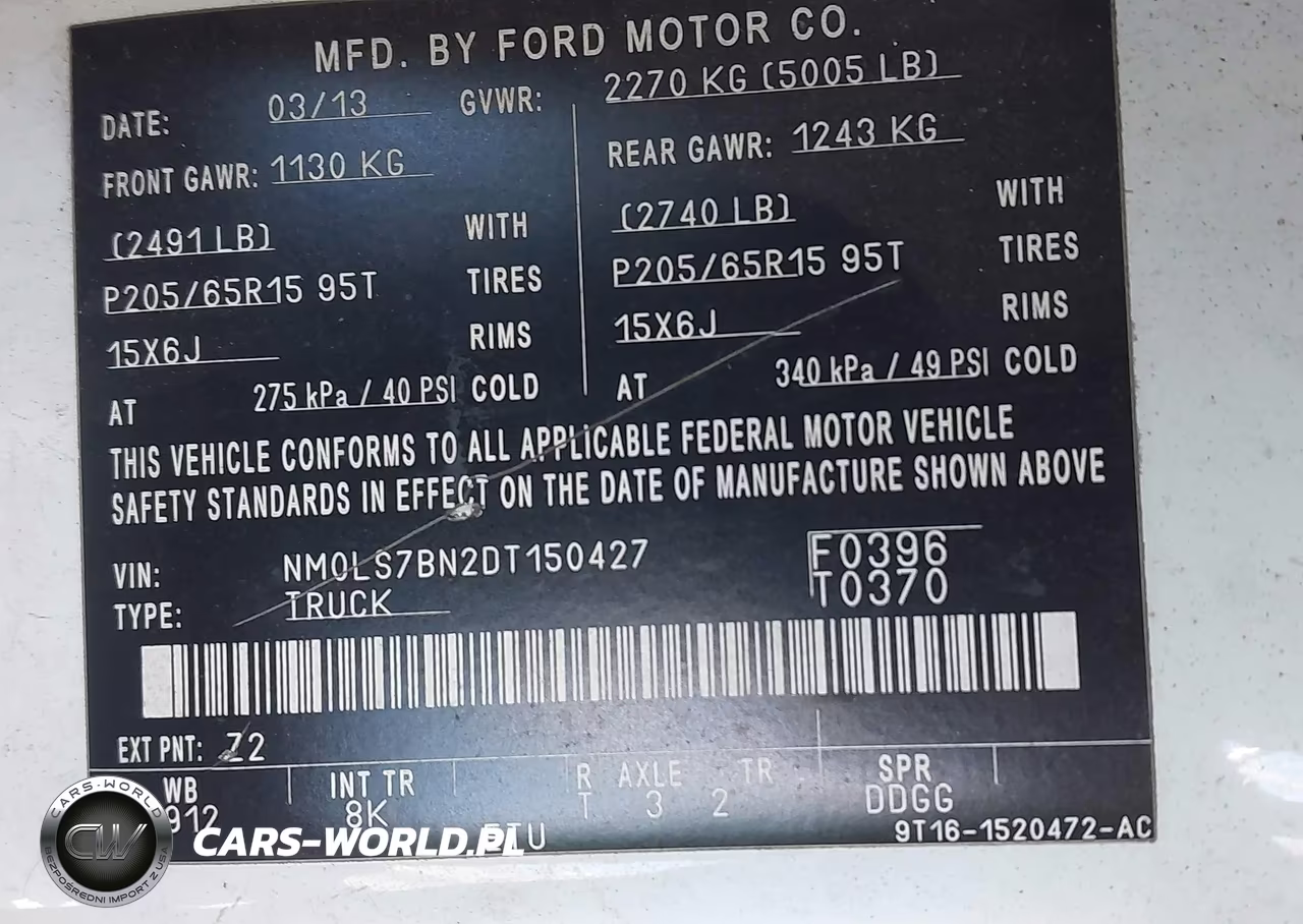 2013 Ford Transit Connect Xlt VIN:NM0LS7BN2DT150427 - 9