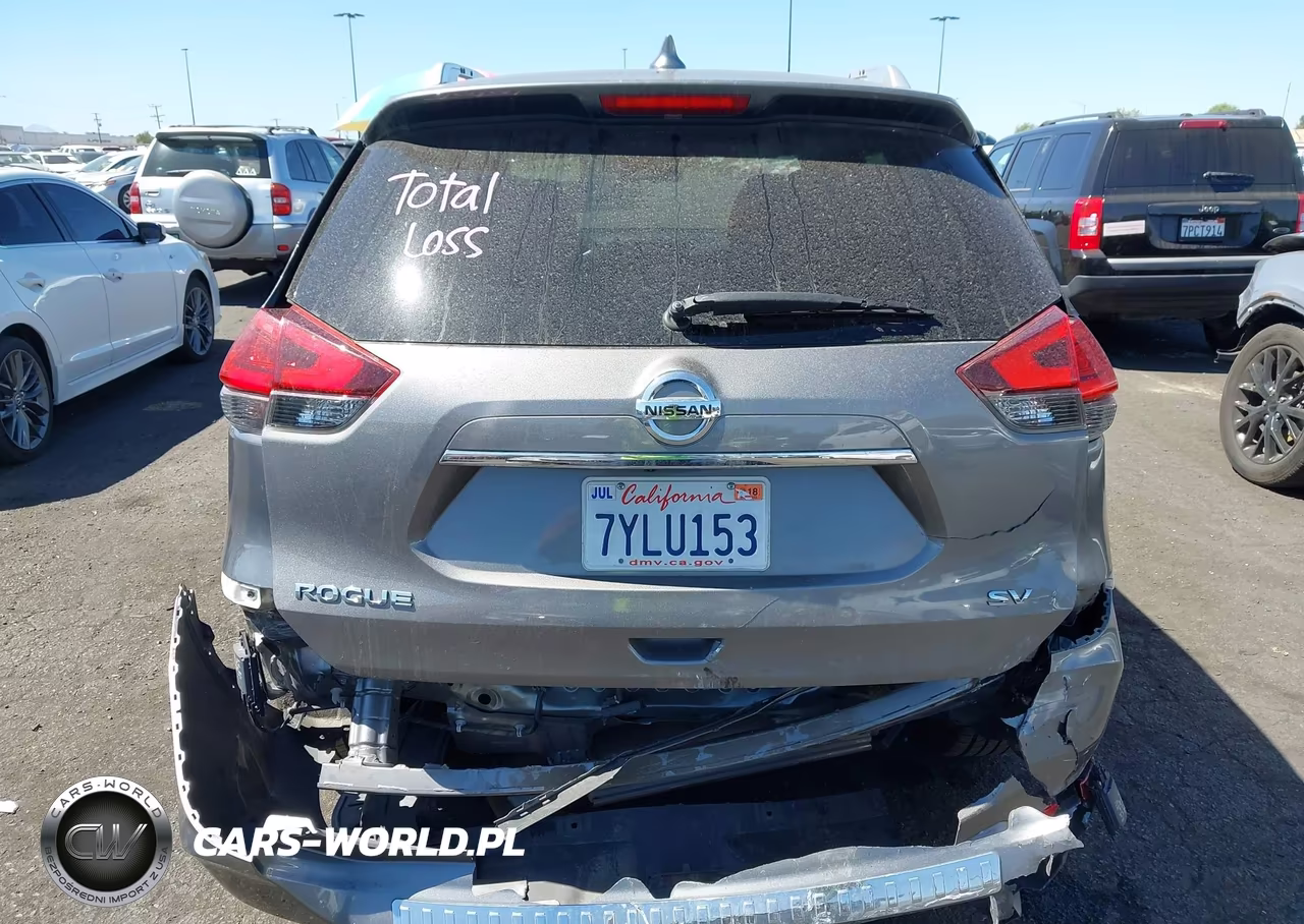 2017 Nissan Rogue Sv VIN:KNMAT2MT6HP588095 - 17