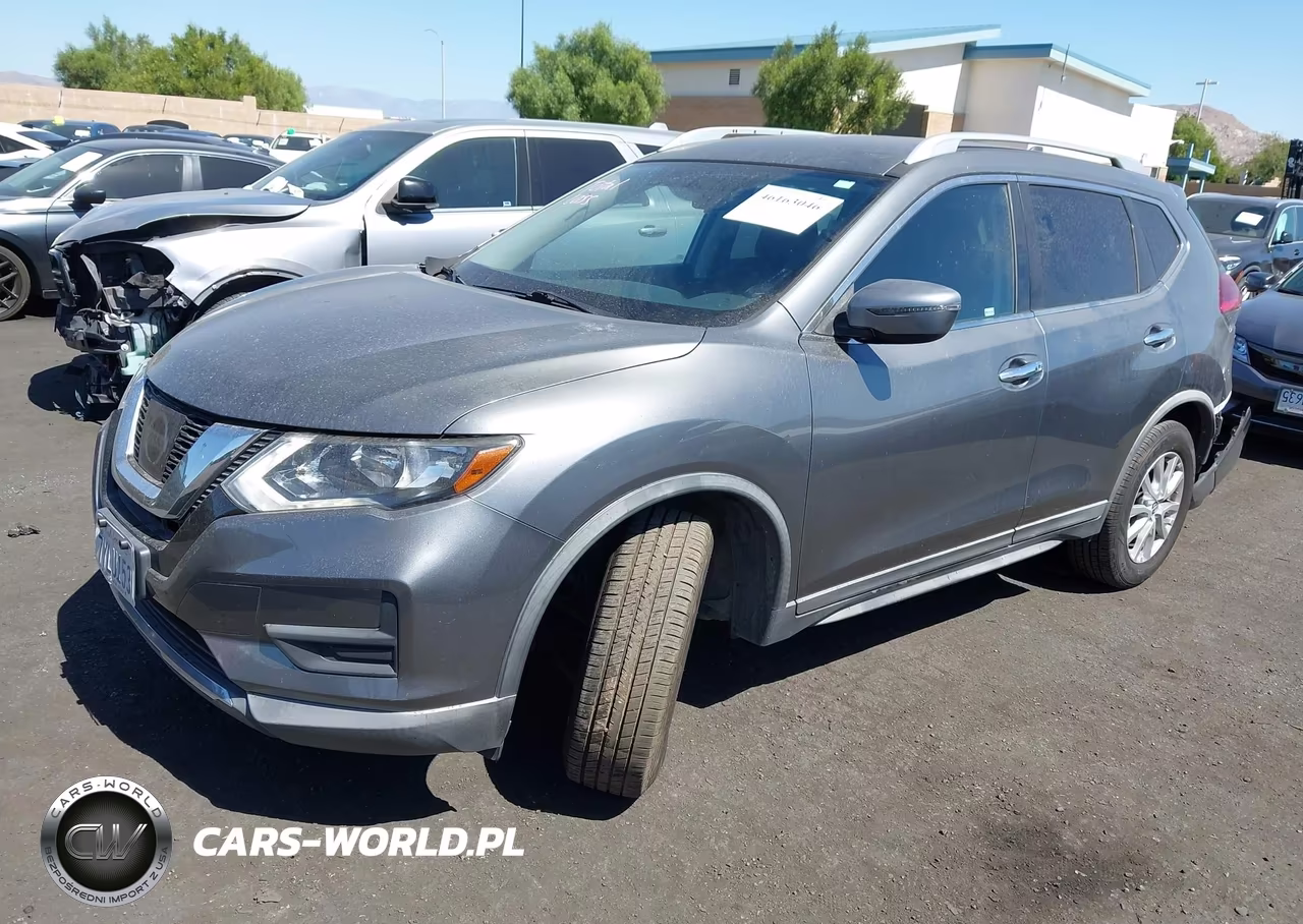 2017 Nissan Rogue Sv VIN:KNMAT2MT6HP588095 - 2