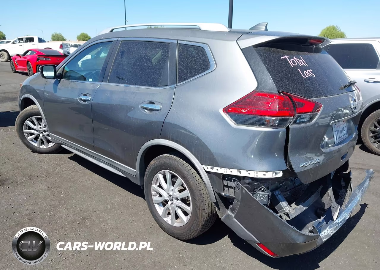 2017 Nissan Rogue Sv VIN:KNMAT2MT6HP588095 - 3