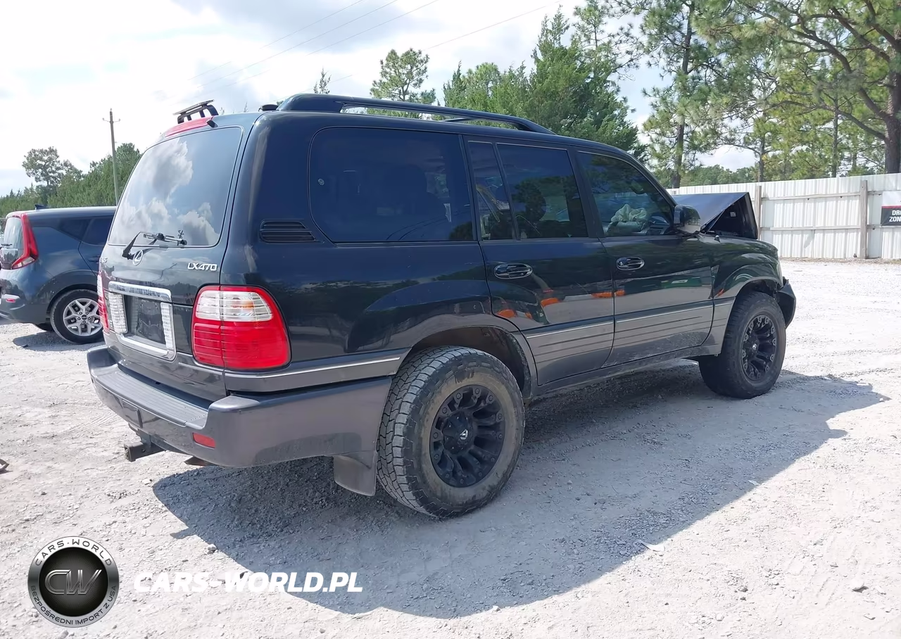 2005 Lexus Lx 470 VIN:JTJHT00W254002005 - 4