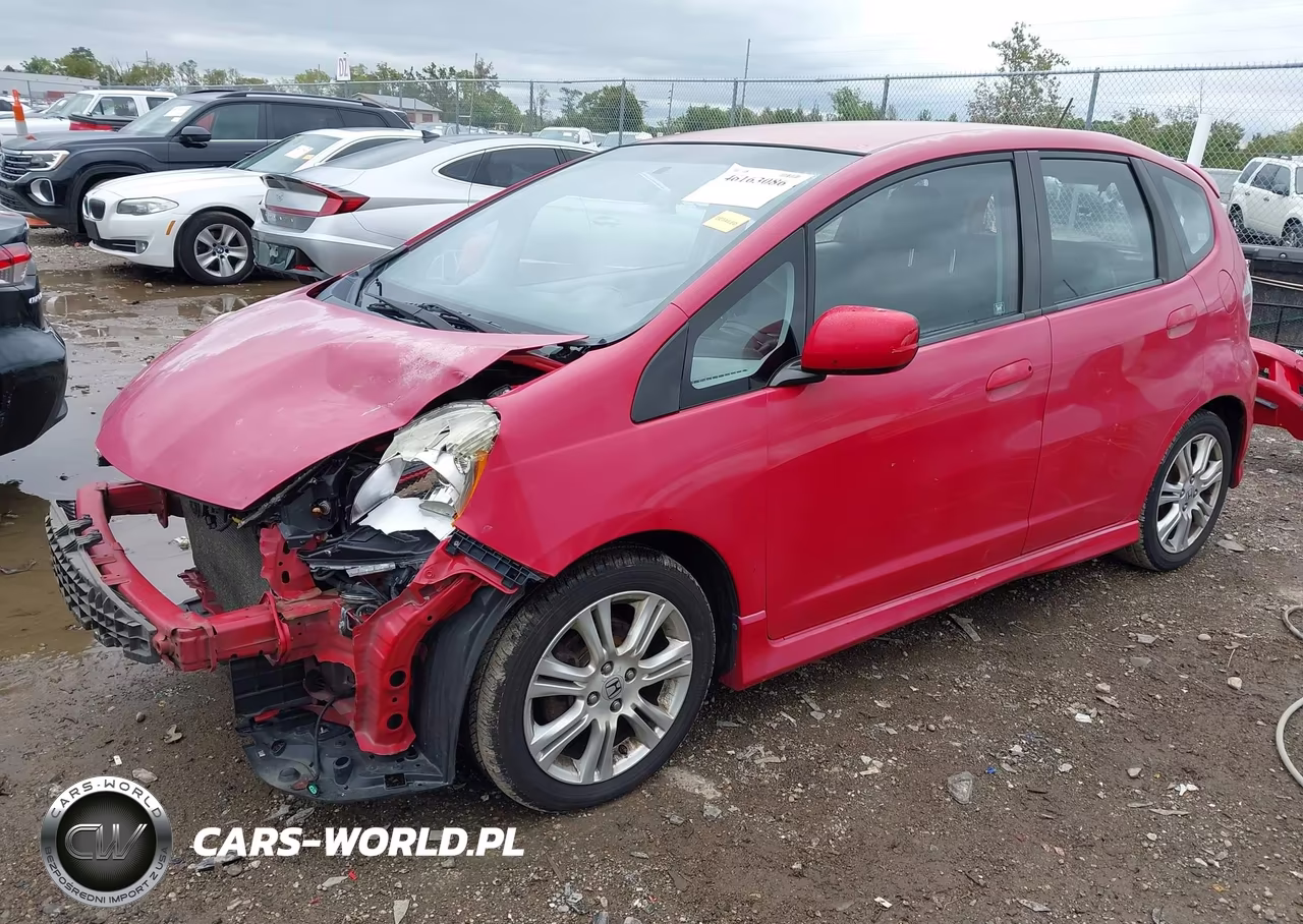 2009 Honda Fit Sport VIN:JHMGE88449S019821 - 2