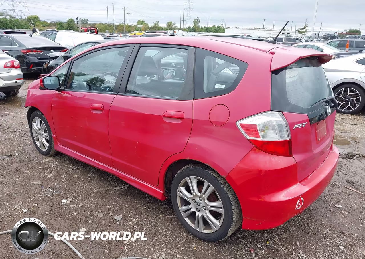2009 Honda Fit Sport VIN:JHMGE88449S019821 - 3