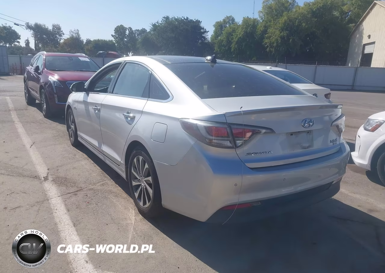 2017 Hyundai Sonata Hybrid Limited VIN:KMHE34L16HA051111 - 3