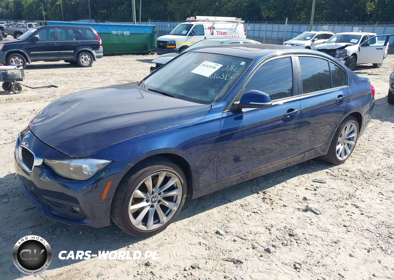 2017 BMW 320I xDrive VIN:WBA8E5G36HNU45095 - 2