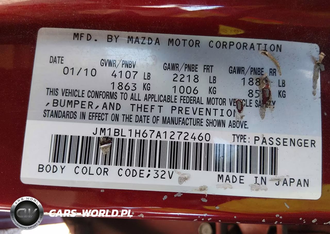 2010 Mazda Mazda3 S Sport VIN:JM1BL1H67A1272460 - 9