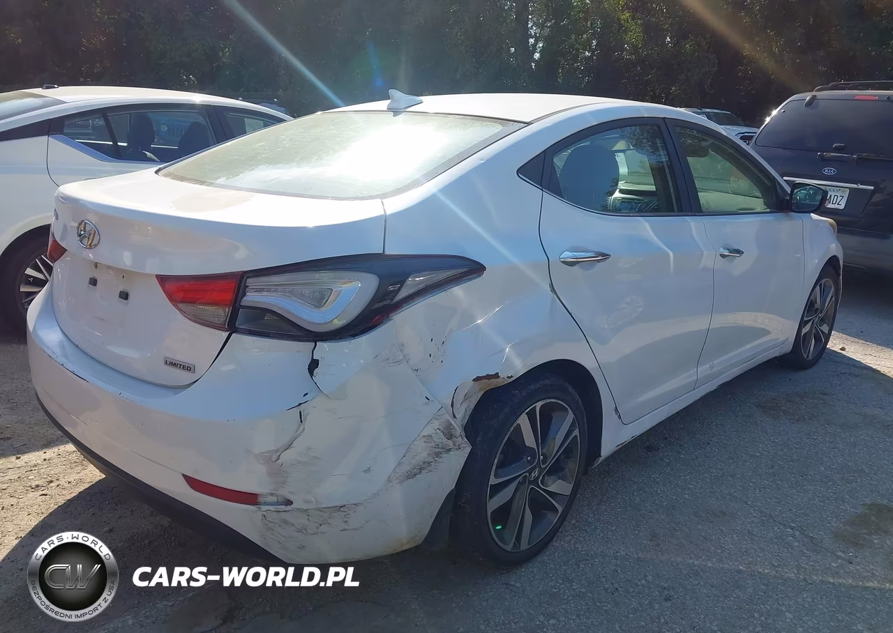 2015 Hyundai Elantra Limited VIN:5NPDH4AE8FH608212 - 4