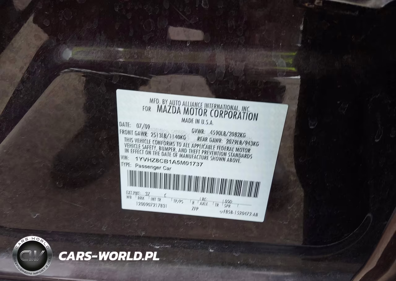 2010 Mazda Mazda6 S Grand Touring VIN:1YVHZ8CB1A5M01737 - 9