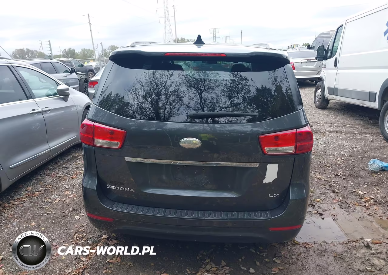 2017 Kia Sedona Lx VIN:KNDMB5C13H6334495 - 16
