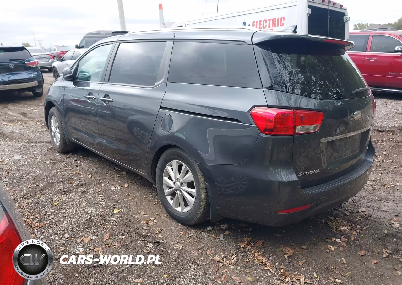 2017 Kia Sedona Lx VIN:KNDMB5C13H6334495 - 3