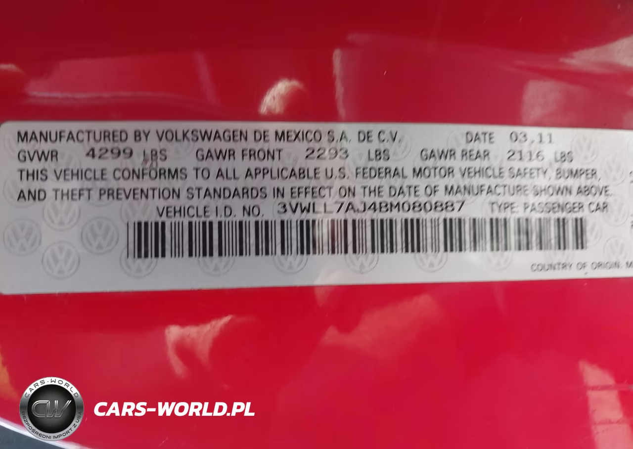 2011 Volkswagen Jetta 2.0L Tdi VIN:3VWLL7AJ4BM080887 - 9