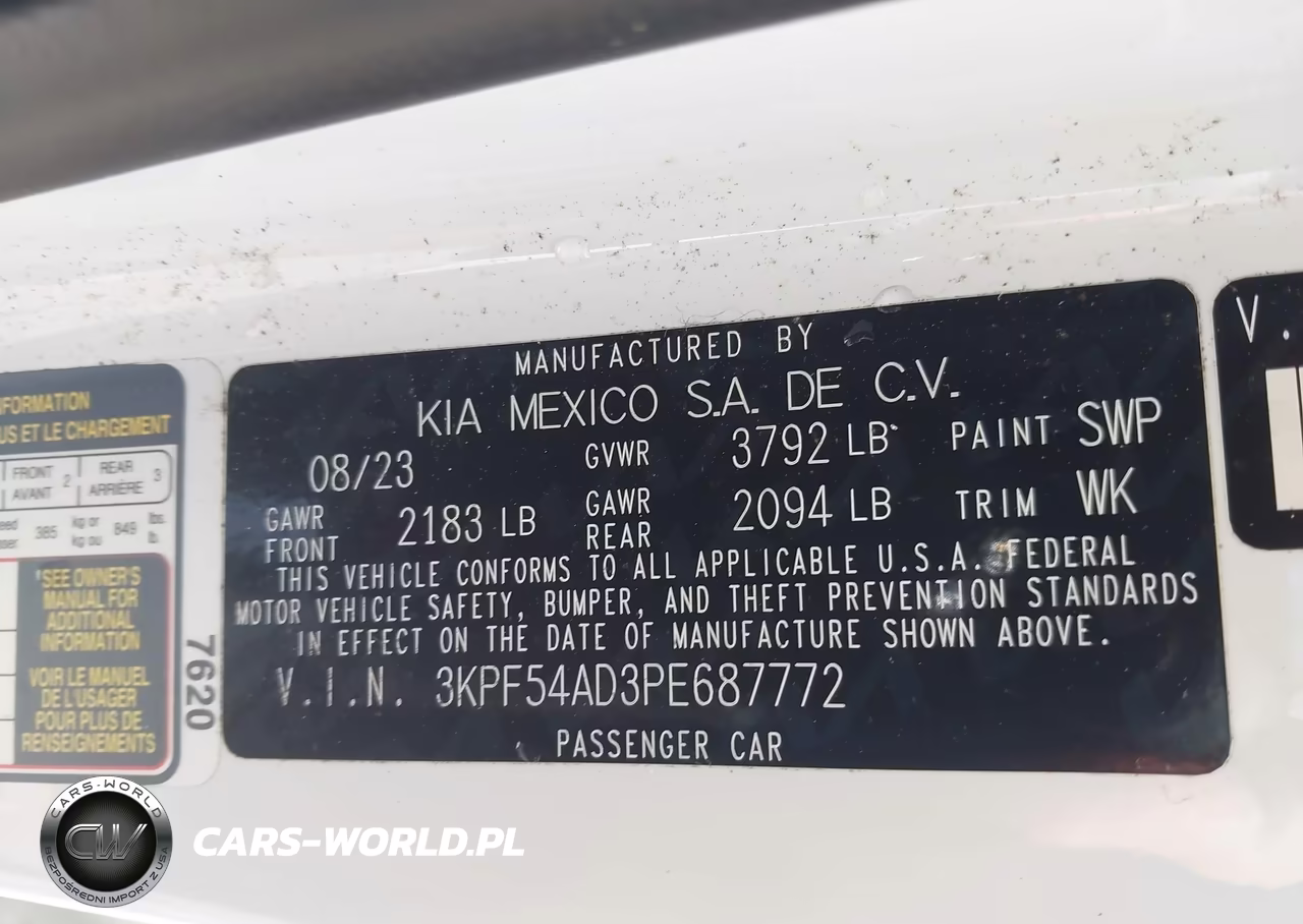 2023 Kia Forte Gt-Line VIN:3KPF54AD3PE687772 - 9