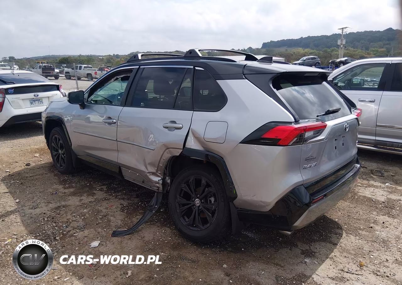2022 Toyota Rav4 Hybrid Xse VIN:4T3E6RFV6NU100988 - 3