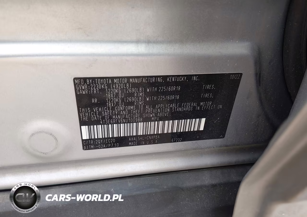 2022 Toyota Rav4 Hybrid Xse VIN:4T3E6RFV6NU100988 - 9