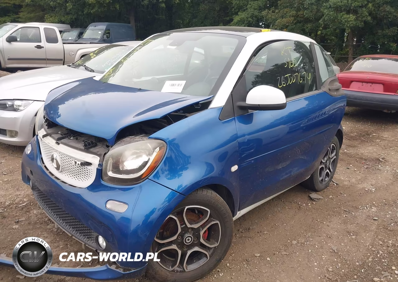 2016 Smart Fortwo Prime VIN:WMEFJ5DA8GK072054 - 2