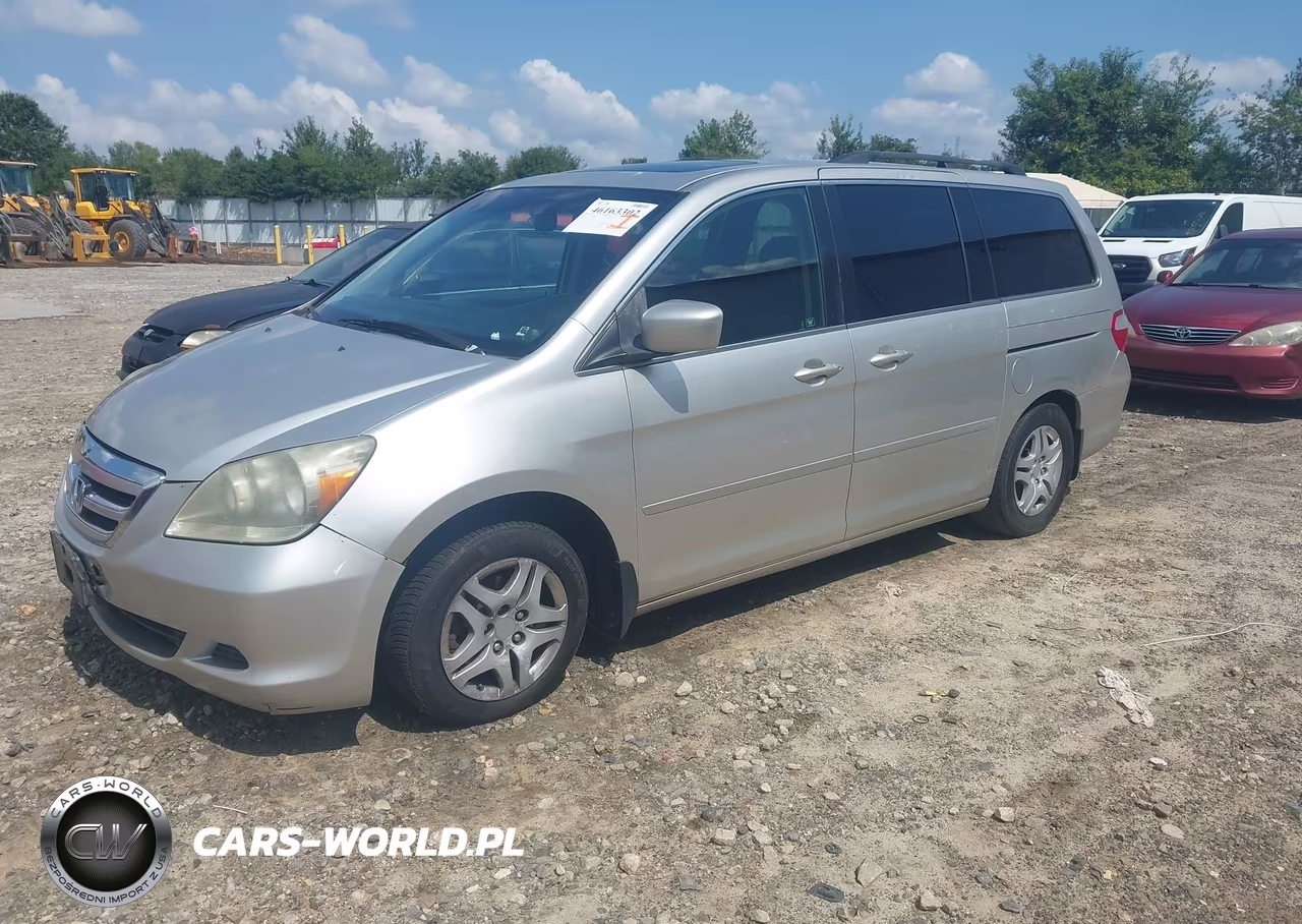 2007 Honda Odyssey Ex-L VIN:5FNRL38787B438665 - 2