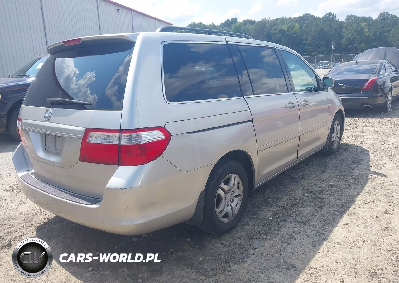 2007 Honda Odyssey Ex-L VIN:5FNRL38787B438665 - 4