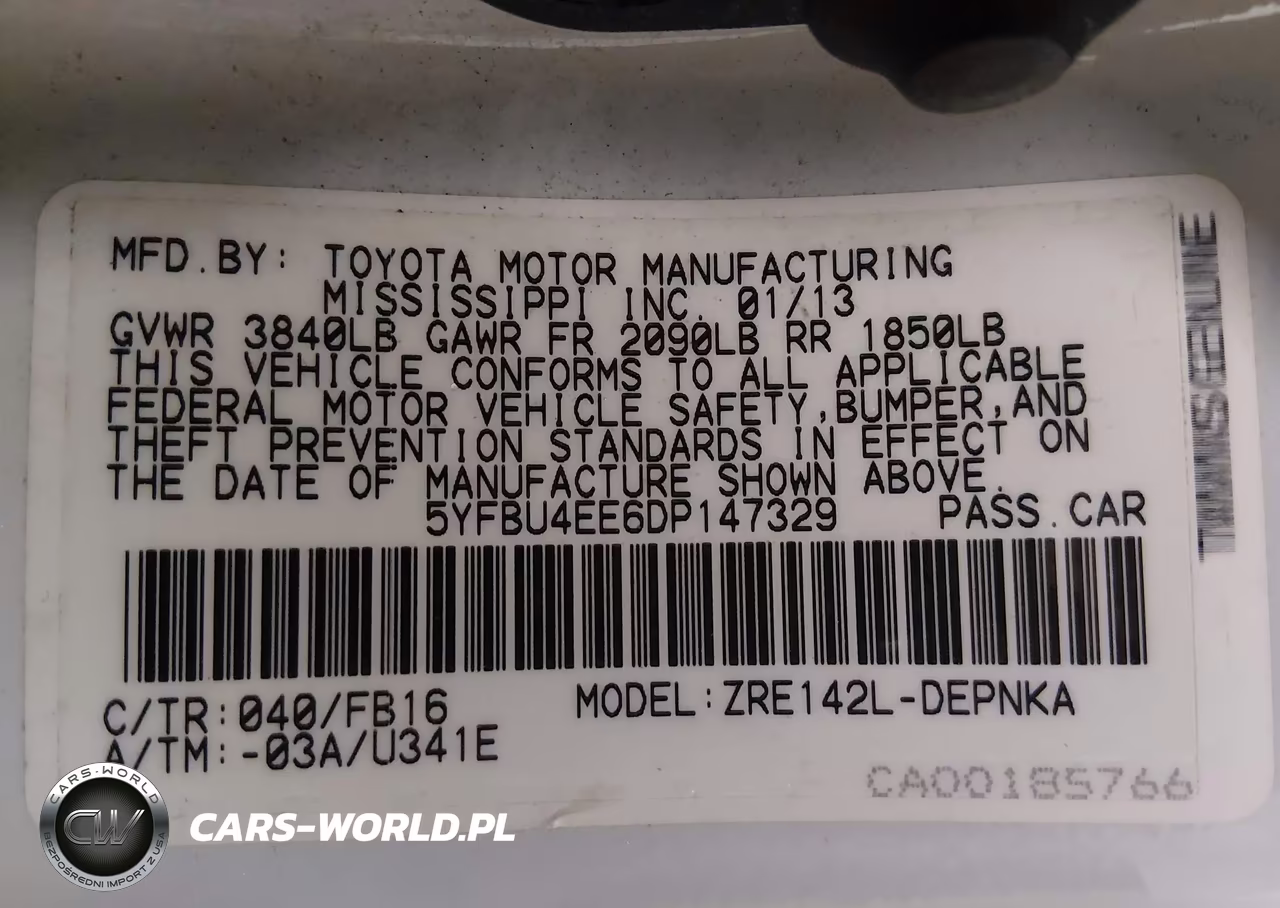 2013 Toyota Corolla Le VIN:5YFBU4EE6DP147329 - 9